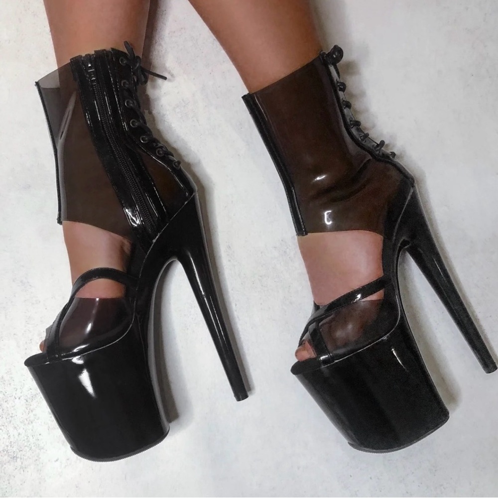 Hella Heels King Hybrid Vamp 8”